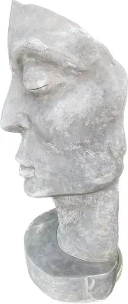 Artikelbild 5 des Artikels “Aras - Gesicht, nach rechts blickend, 120cm H | Steinguss “